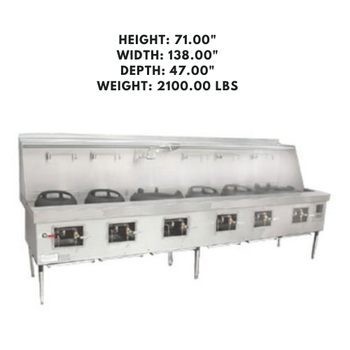 Durable kitchen range with ventilation