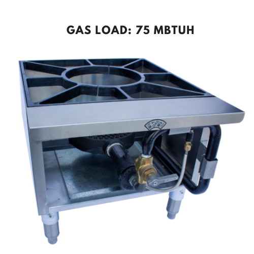 High-performance stockpot stove