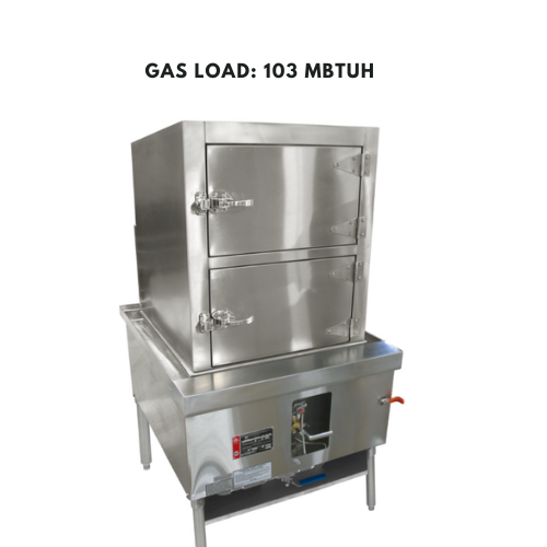 2 Compt. Steamer Range