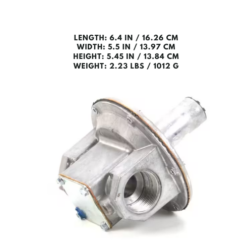 1-1/4" pressure regulator natural gas