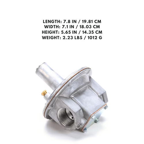 1-1/4" pressure regulator propane gas