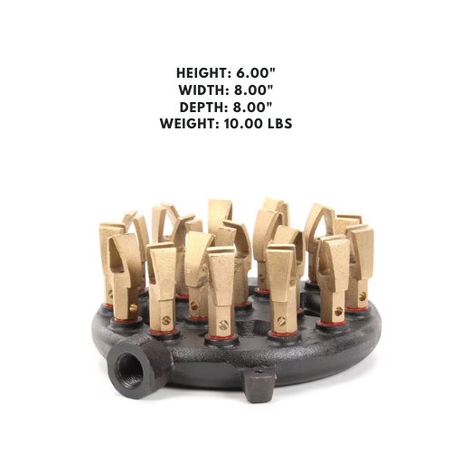 18-tip shield burner propane gas