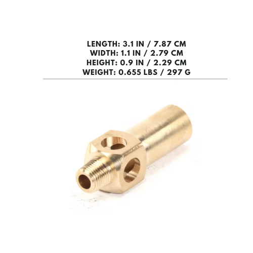 Gas burner tip replacement for volcano burners