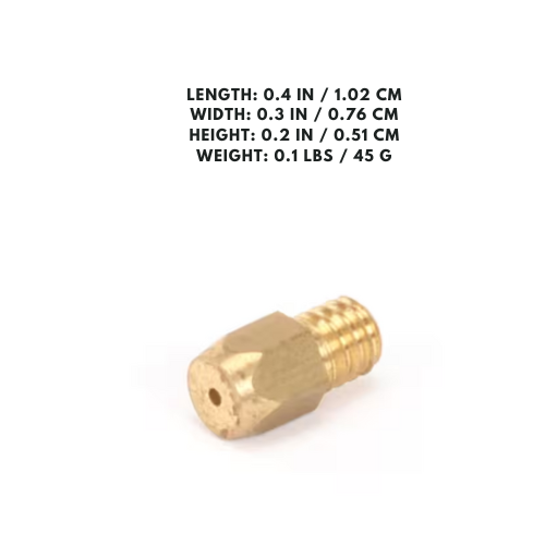 Tip only for 9 & 12 tip burners natural gas