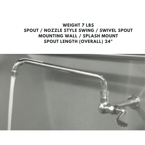  kitchen faucet with multiple spout lengths