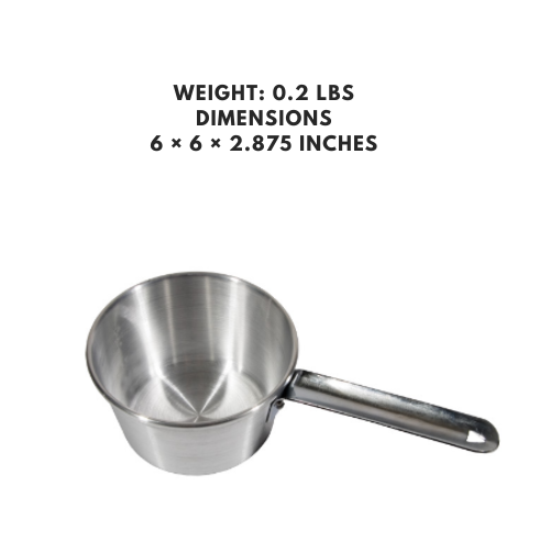 Aluminum saucepan with lid