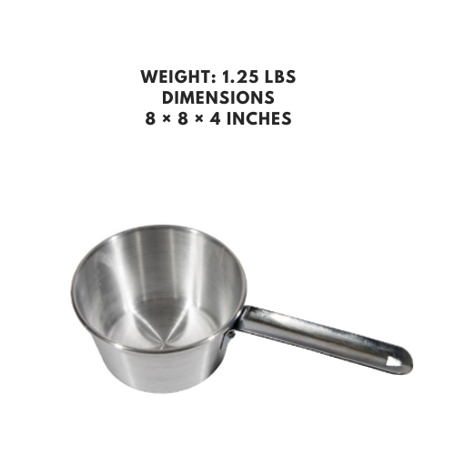 Kitchen aluminum saucepan