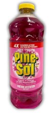 Pine-Sol Spring Blossom Multi-Surface Cleaner, 1.4 L bottle, cleans surfaces and leaves a fresh, floral spring scent.