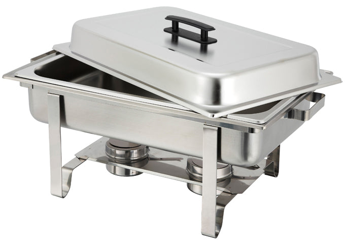 Winco C-3080B 8qt Newburg Stainless Steel Full-size Chafer