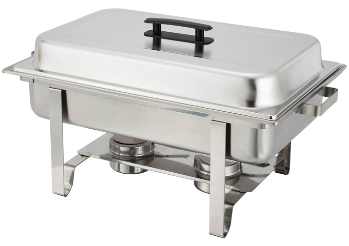 Winco C-3080B 8qt Newburg Stainless Steel Full-size Chafer