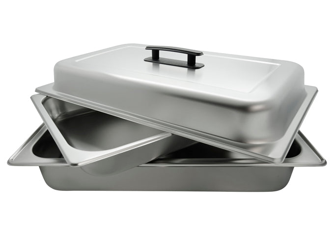 Winco C-4080 8qt Folding Stand Stainless Steel Full-size Chafer