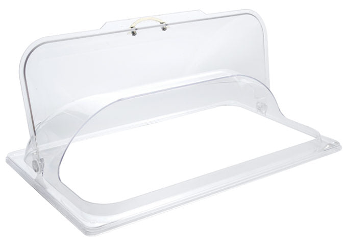 Winco C-DPF1 Polycarbonate Flip Opening Full-size Dome Cover
