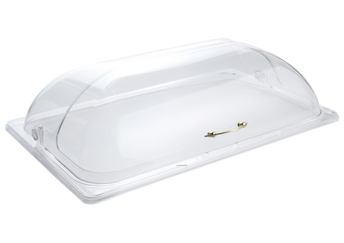 Winco C-DPF1 Polycarbonate Flip Opening Full-size Dome Cover