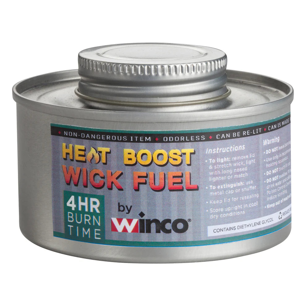 Winco C-F2 to C-F6, 24pcs/box, 2-6 hrs Twist Cap Chafing Fuel