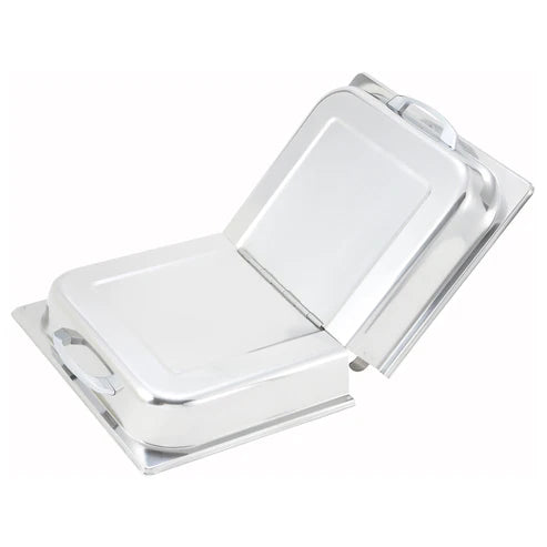 Winco C-HDC, S/S Full-size, Hinged Opening Dome Cover
