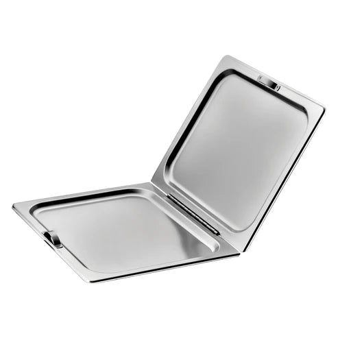 Winco C-HFC1, S/S Full-size, Flat Hinged Cover