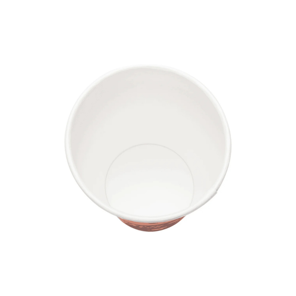 8oz Cafe Print Disposable Coffee Hot Paper Cups