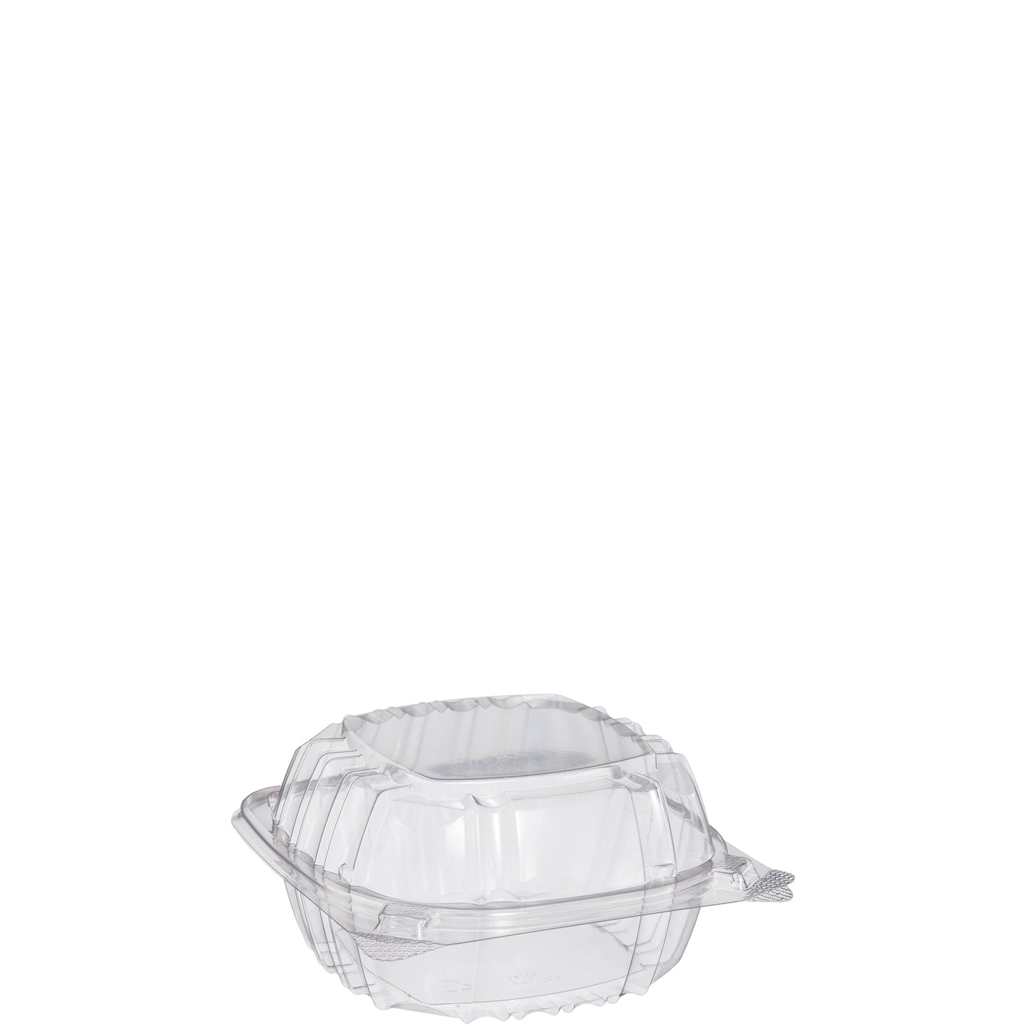 Dart C57PST1 ClearSeal Hinged Plastic Container with Lid 6" x 5 13/16" x 3"