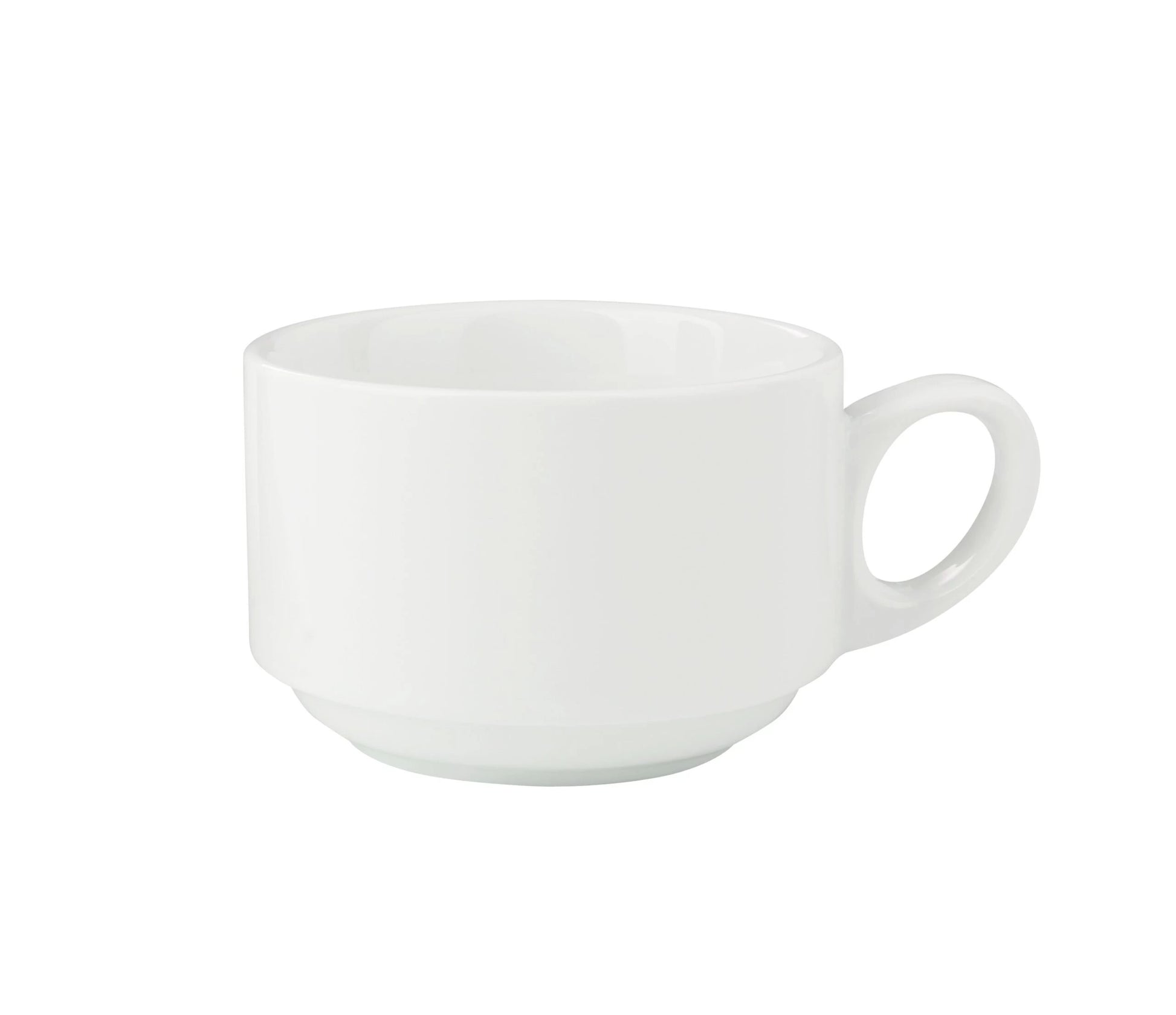 Yanco Stackable Cup CA-001 is a practical and stylish addition to any food service establishment. Crafted from durable porcelain with a smooth white finish, this 7 oz cup is designed for daily use in hotels, restaurants, and cafés. Its stackable design ensures efficient storage, making it ideal for high-traffic environments. The cup is both microwave and dishwasher safe, allowing for easy reheating and hassle-free cleaning. 