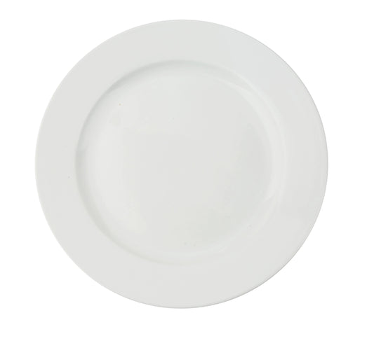 Yanco Round Plate CA-107 offers a perfect balance of durability and elegance. Crafted from high-quality porcelain with a smooth white finish, this 7 1/2" plate enhances the presentation of any meal. Its sturdy construction ensures long-lasting use, making it ideal for busy restaurants, hotels, and cafés. Designed for convenience, this plate is both microwave and dishwasher safe, allowing for easy food preparation and cleaning. 