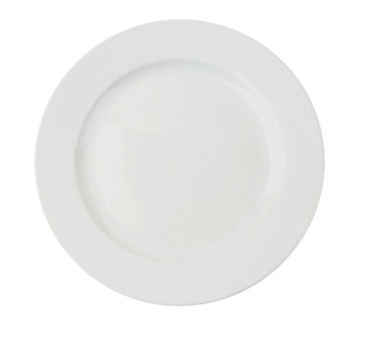 Yanco Round Plate CA-109 offers a perfect balance of durability and elegance. Crafted from high-quality porcelain with a smooth white finish, this 9" plate enhances the presentation of any meal. Its sturdy construction ensures long-lasting use, making it ideal for busy restaurants, hotels, and cafés. Designed for convenience, this plate is both microwave and dishwasher safe, allowing for easy food preparation and cleaning. 