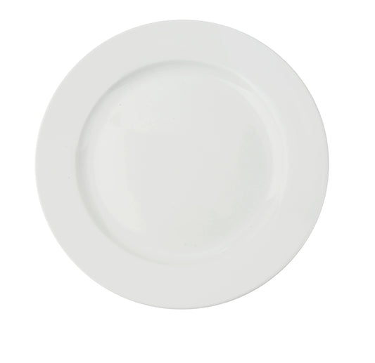 Yanco Round Plate CA-112 offers a perfect balance of durability and elegance. Crafted from high-quality porcelain with a smooth white finish, this 12" plate enhances the presentation of any meal. Its sturdy construction ensures long-lasting use, making it ideal for busy restaurants, hotels, and cafés. Designed for convenience, this plate is both microwave and dishwasher safe, allowing for easy food preparation and cleaning. 