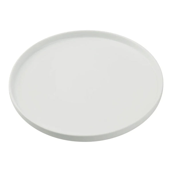 Yanco Round Plate With Uptight Rim CA-207 is a versatile and durable choice for any dining establishment. Crafted from high-quality porcelain with a smooth white finish, this plate enhances meal presentation while ensuring long-lasting performance. Designed with an upright rim, it helps contain food and prevents spills, making it ideal for serving a variety of dishes. 