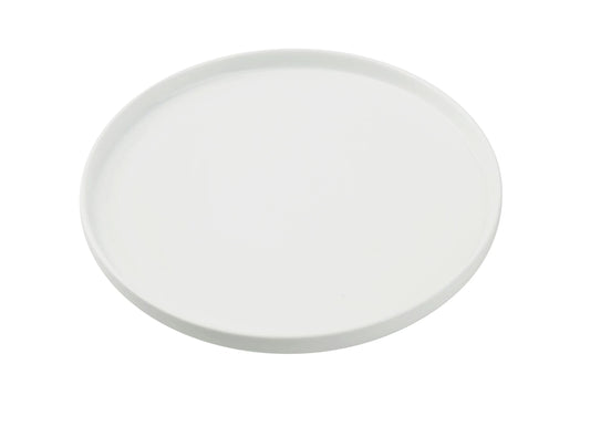 Yanco Round Plate With Uptight Rim CA-212 is a versatile and durable choice for any dining establishment. Crafted from high-quality porcelain with a smooth white finish, this plate enhances meal presentation while ensuring long-lasting performance. Designed with an upright rim, it helps contain food and prevents spills, making it ideal for serving a variety of dishes. Its microwave and dishwasher-safe construction provides convenience in busy restaurants, hotels, and cafés. 