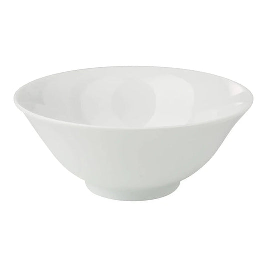 Yanco Ramen Bowl CA-407 is designed for serving generous portions with both style and durability. With a 7 1/2" diameter and 3 1/4" height, this round bowl holds 30 oz, making it ideal for ramen, soups, and hearty salads. Crafted from high-quality porcelain with a bright white finish, it enhances food presentation while withstanding the demands of busy restaurants, hotels, and cafes.