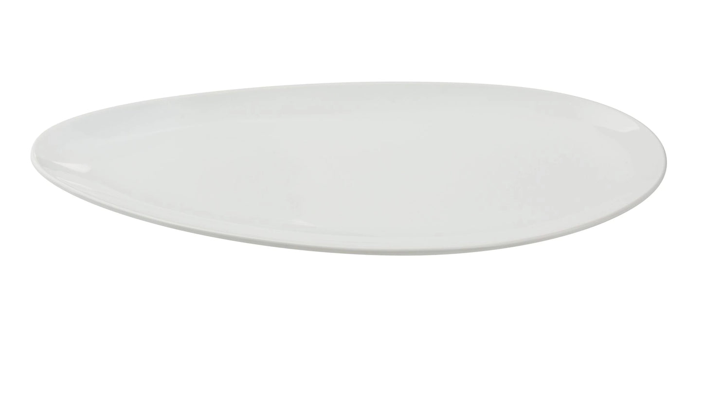Yanco Leaf Shape Plate CA-514 features a distinctive leaf shape that enhances food presentation with a unique and elegant touch. Measuring 10 1/4" in length, 5" in width, and 3/4" in height, this plate is perfect for serving rice, appetizers, or side dishes. Crafted from high-quality porcelain with a bright white finish, it complements various table settings while ensuring durability for busy restaurants, hotels, and cafes. 
