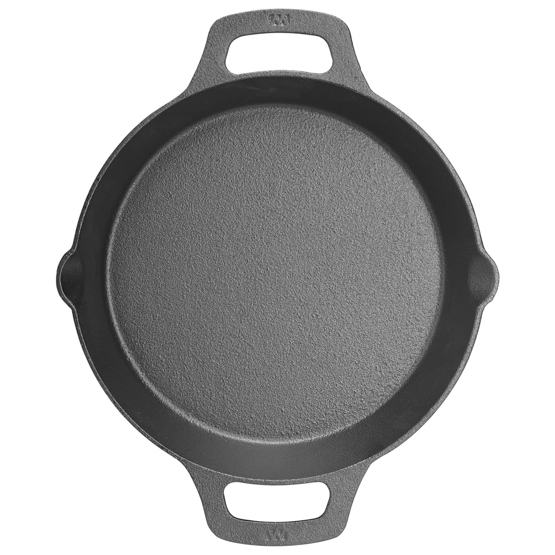 Winco CASD-10/8, 10" to 8" Pre-Seasoned Cast Iron Induction Skillet