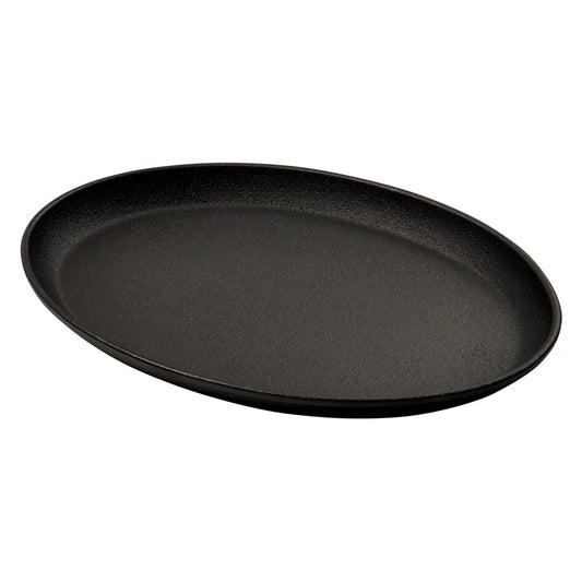 Winco CASG-10O to CASG-9R - 9–10" Sizes FireIron Cast Iron Serving Griddles, Pre-Seasoned