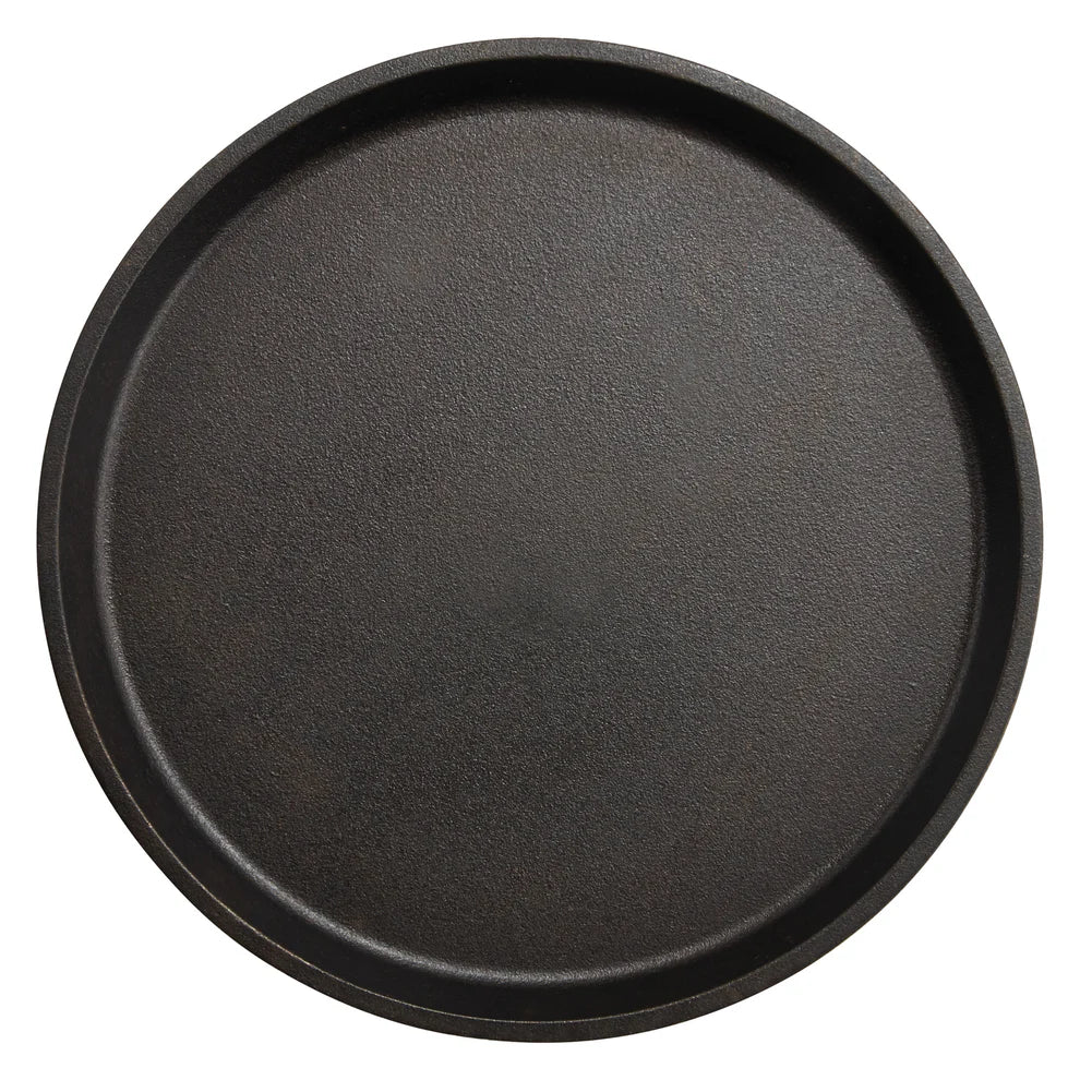 Winco CASG-10O to CASG-9R - 9–10" Sizes FireIron Cast Iron Serving Griddles, Pre-Seasoned