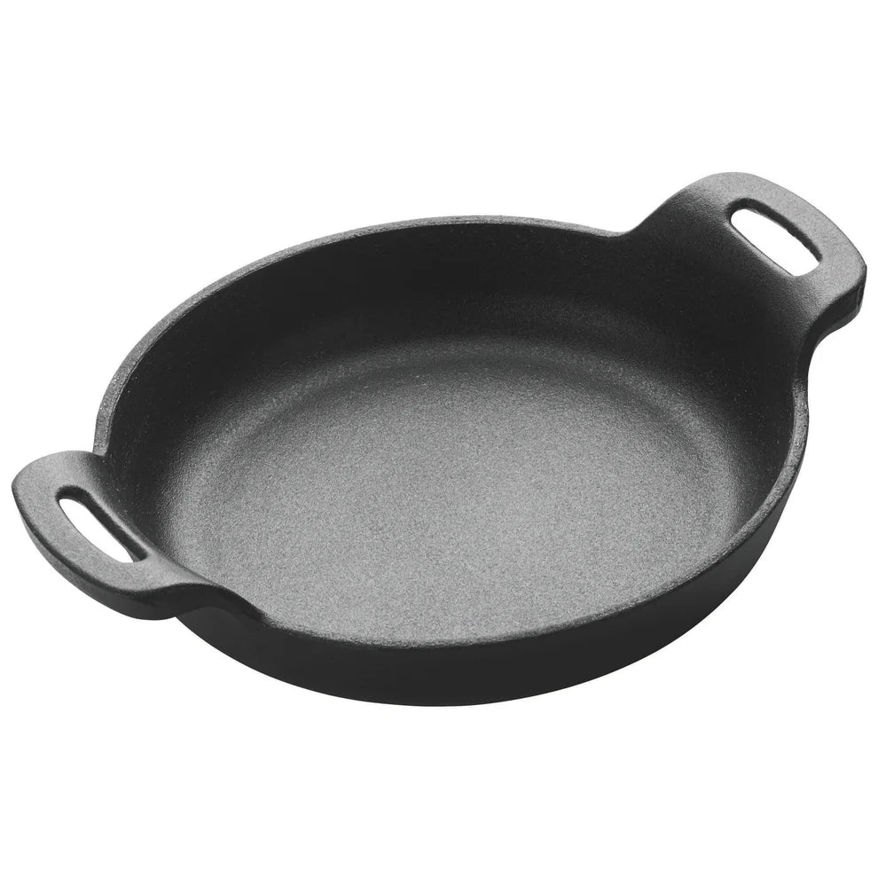 CASM-6R - 6-3/8" Dia FireIron™ 14 Oz Mini Round Enameled Cast Iron Server