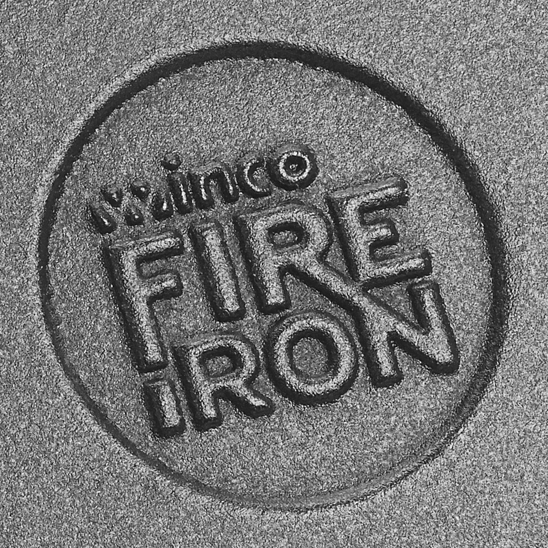 Winco CASM-7O, 9oz Oval Matte Black Induction Server Mini Cast Iron
