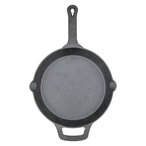 Winco CAST-10 to CAST-8, 6" to 12" Cast Iron Skillet