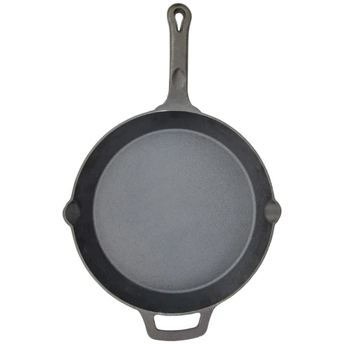 Winco CAST-10 to CAST-8, 6" to 12" Cast Iron Skillet