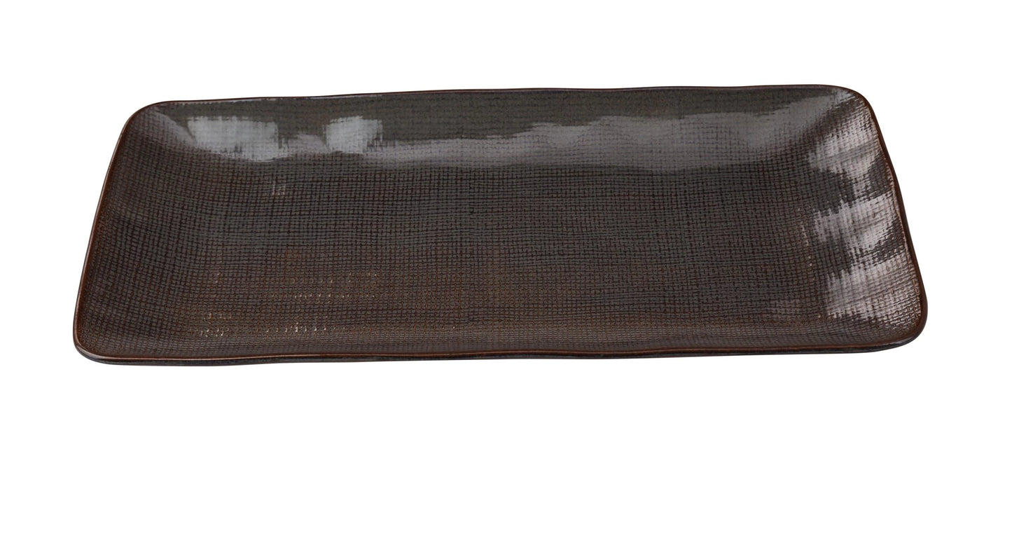 Yanco Rectangular Plate CB-412 offers a perfect blend of durability and rustic charm, making it a stylish choice for restaurants, catering services, and home dining. Crafted from high-quality porcelain, this rectangular plate features a distinctive basket weave design that enhances food presentation. Its microwave and dishwasher safe properties ensure ease of use and maintenance, making it ideal for busy dining environments.