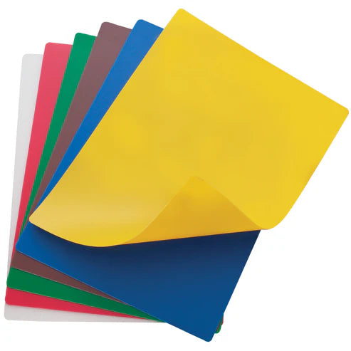 Winco CBF-1218 to CBF-1824, 6 Colors/set Flexible Cutting Mats