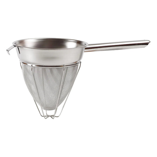 Winco CCB-10R & 8R, 10" & 8" S/S, Extra Fine Mesh Bouillon Strainer