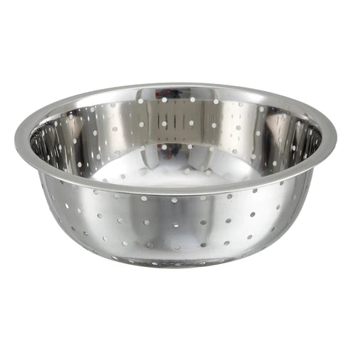 Winco CCOD-11L to 15S 11" to 15" 5/2mm S/S Chinese Style Colanders
