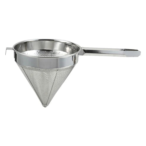 Winco CCS-10C to CCS-8F, 8" to 12" S/S Coarse/Fine China Cap Strainer