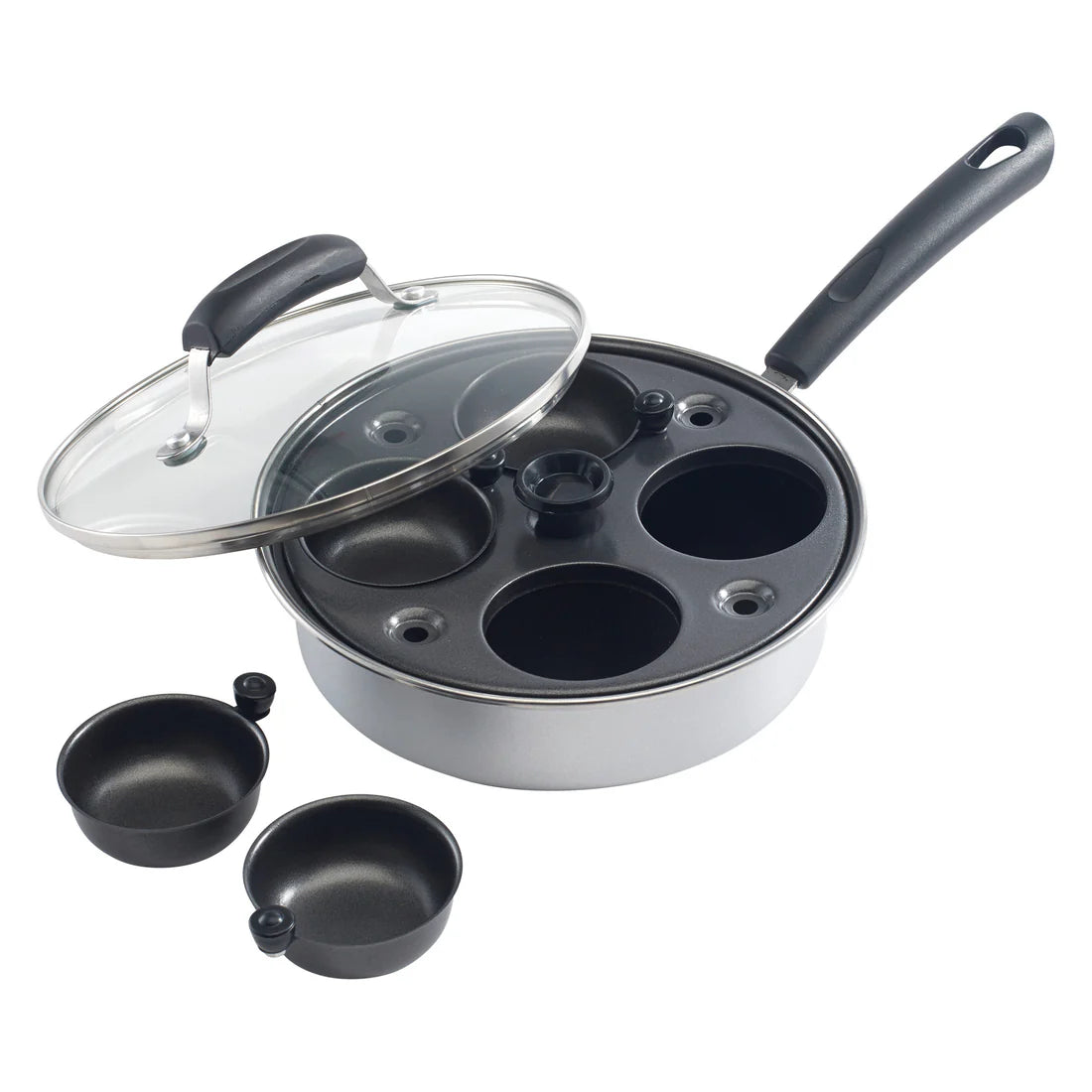 Winco CEP-4, 4-cup Nonstick Egg Poacher