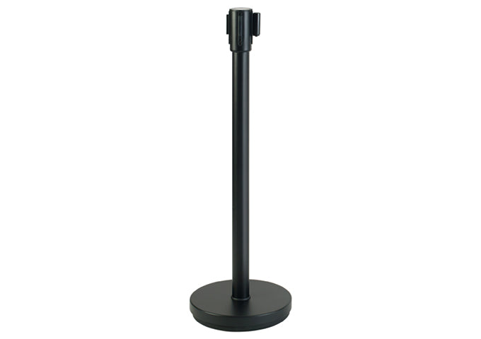 Winco CGS-38K/CGS-38S 34" Stanchion Post with 6-1/2" Retractable Belt