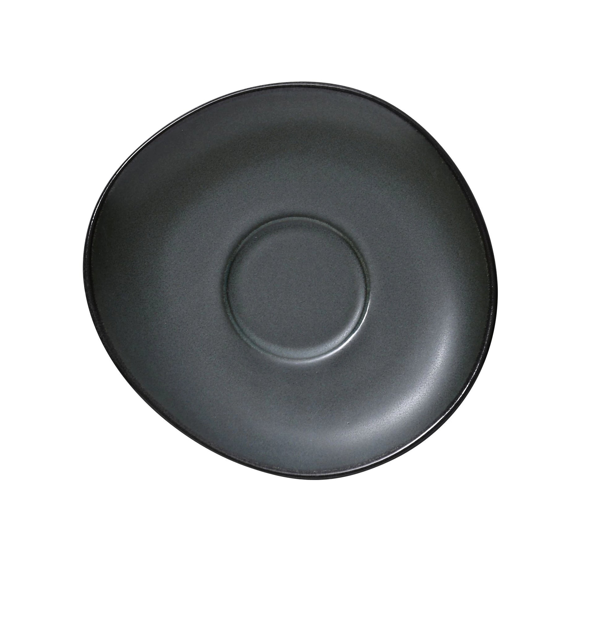 Yanco Saucer CH-002 is a refined and durable addition to any table setting. Crafted from high-quality porcelain, this 6 1/4-inch saucer features a deep green color with a matte finish, creating a sleek and sophisticated presentation. Designed to complement coffee cups and tea service, it offers both style and practicality. Ideal for cafes, restaurants, and hospitality venues, this saucer is dishwasher, microwave, and oven safe for effortless maintenance.
