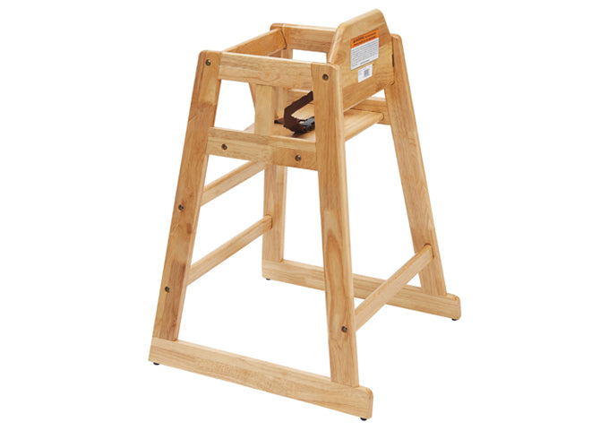 Winco CHH-101 to CHH-104A Wood High Chairs, ASTM Compliant