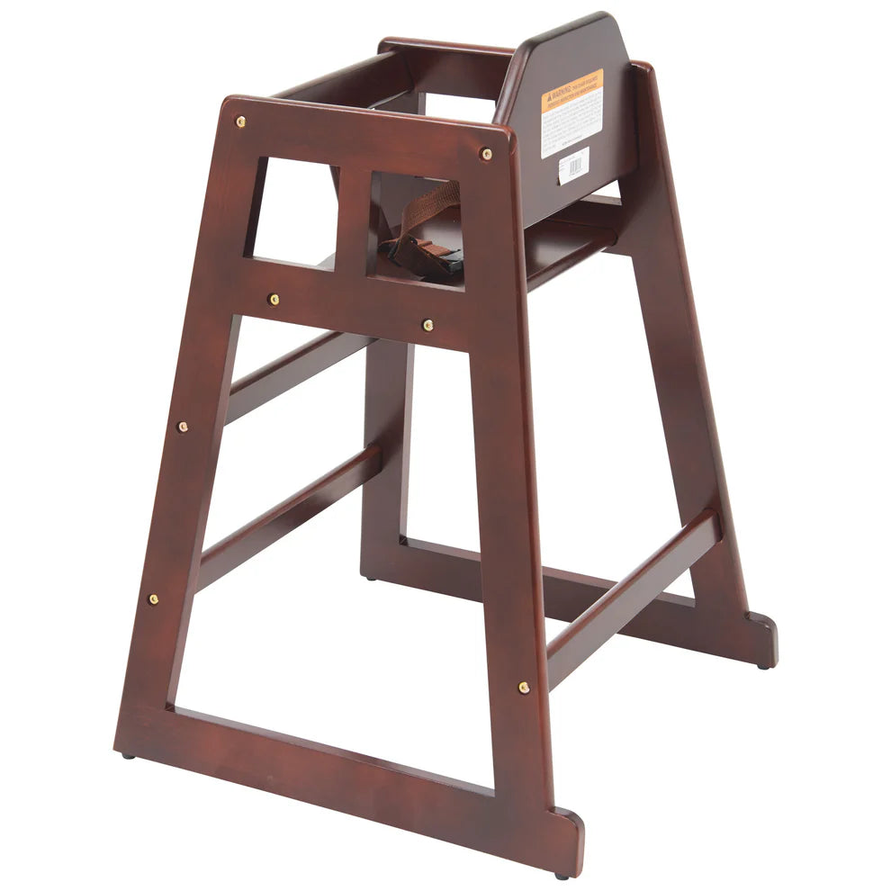 Winco CHH-101 to CHH-104A Wood High Chairs, ASTM Compliant