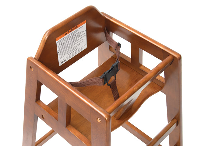 Winco CHH-101 to CHH-104A Wood High Chairs, ASTM Compliant