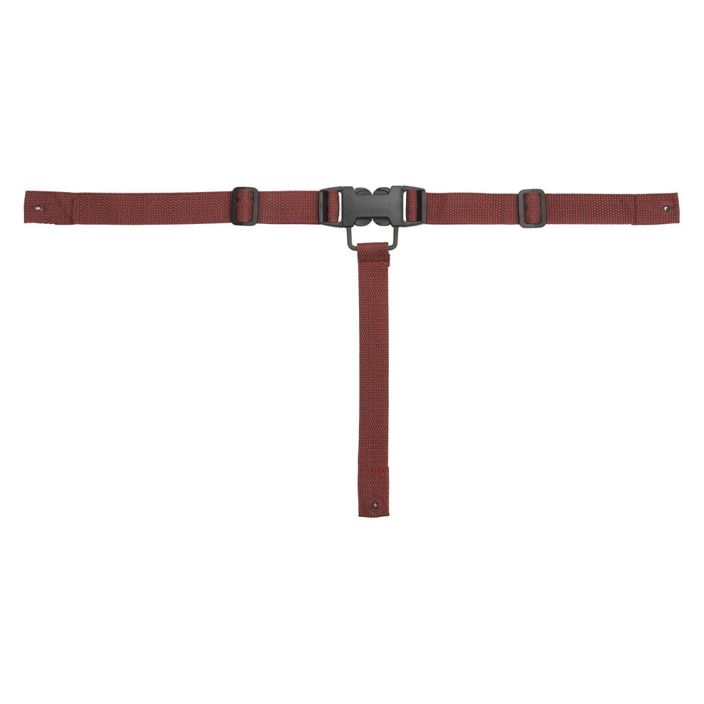 Winco CHH-4, 2 Seat Belts & Center Strap Garnet High Chair Straps