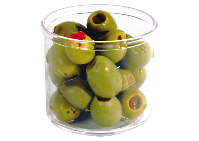 Winco CJ-7P 7oz Plastic Condiment Jar